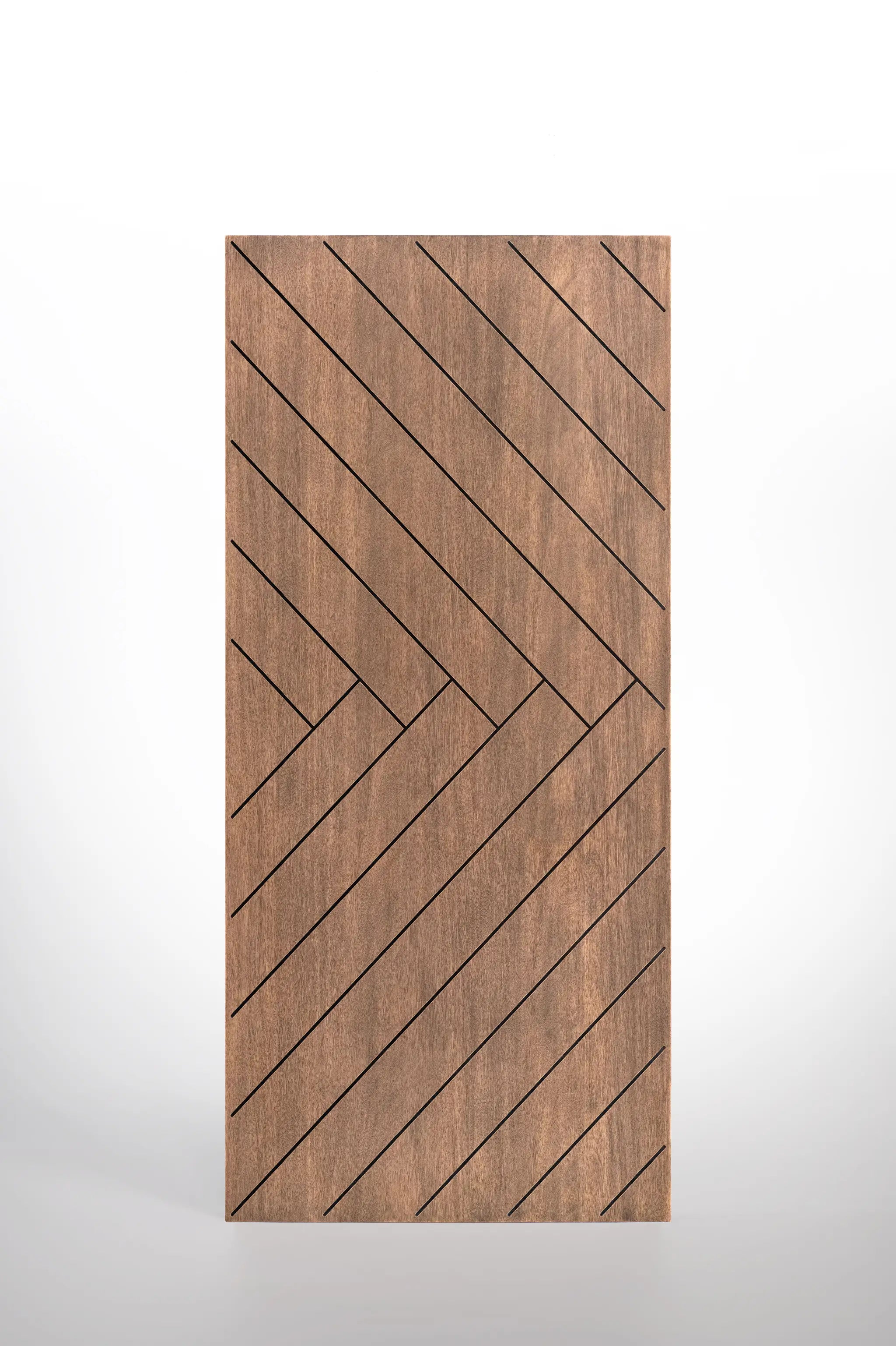 Herringbone Fiberglass Entry Door