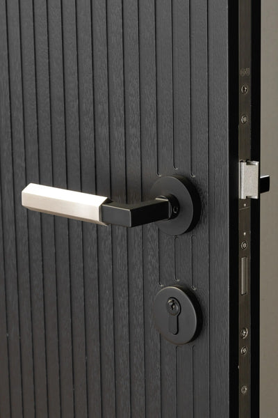 Matte Black / Satin Nickel