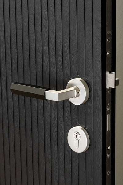 Satin Nickel / Matte Black