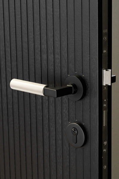Matte Black / Satin Nickel