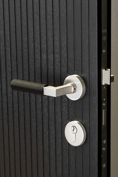 Satin Nickel / Matte Black